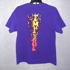 2/$20 Men's Empyre Purple Short Sleeve Shirt size medium
